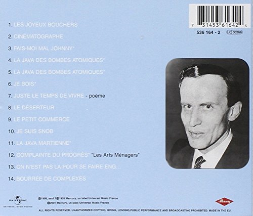 Boris Vian / Le Deserteur - CD - www.Shopthatapp.com