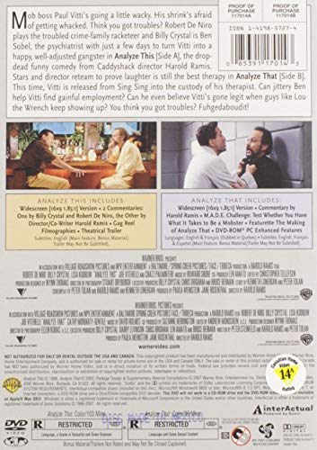 Analyze That / Analyze This (Double Feature) - DVD - www.Shopthatapp.com