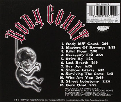 Body Count / Born Dead - CD (Used) - www.Shopthatapp.com