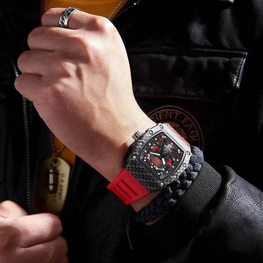 Trendy Waterproof Luminous Men's Watch Personal Watch Quartz Watch - www.Shopthatapp.com