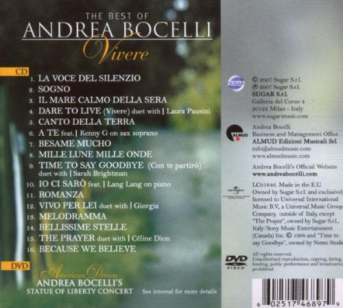 Best Of Andrea Bocelli: Vivere - www.Shopthatapp.com
