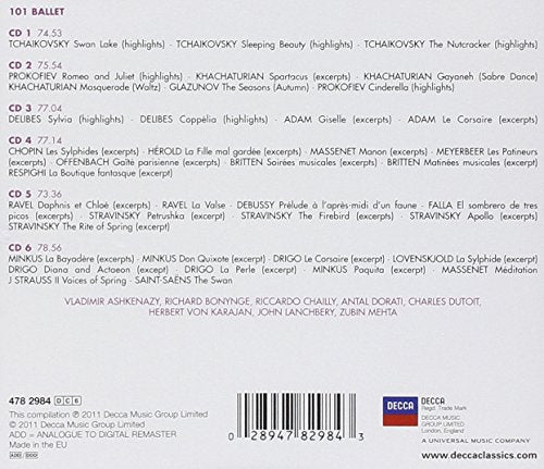Ballet 101 - 6 CD Set