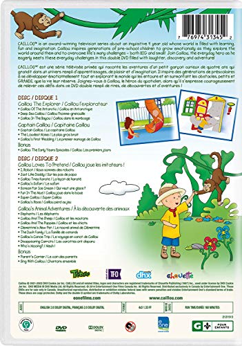 Caillou Classics : Goes to the Zoo V7 (Bilingual) - DVD (Used) - www.Shopthatapp.com