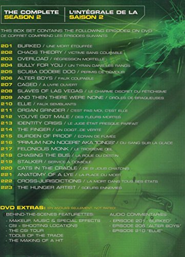 C.S.I. Crime Scene Investigation: The Complete Second Season - DVD (Used) - www.Shopthatapp.com