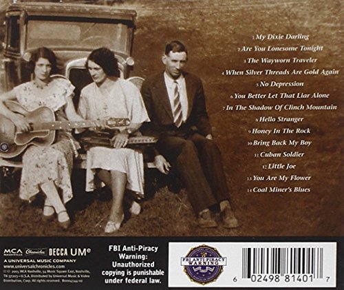 CARTER FAMILY - BEST OF THE - www.Shopthatapp.com