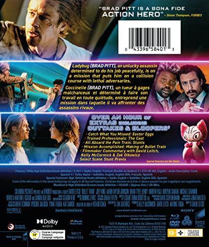 Bullet Train - Blu-Ray/DVD - www.Shopthatapp.com