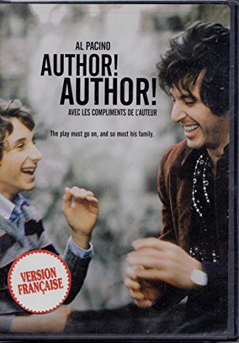 Avec les Compliments de L'Auteur - Author! Author! (English/French) 1982 (Widescreen) Régie au Québec (Cover Bilingue) - www.Shopthatapp.com