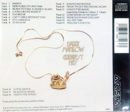 Barry Manilow / Greatest Hits - CD (Used) - www.Shopthatapp.com