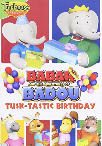 Babar and the Adventures of Badou: Tusk-tastic Birthday / Babar Et les aventures de Badou: Un anniversaire trompastique (Bilingual) - www.Shopthatapp.com