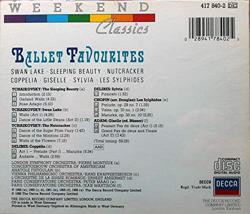 Ballet Favorites / Swan Lake / Nutcracker