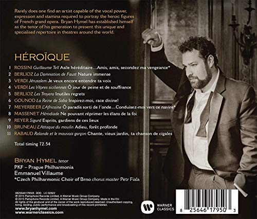 Bryan Hymel / Héroïque: French Opera Arias - CD - www.Shopthatapp.com
