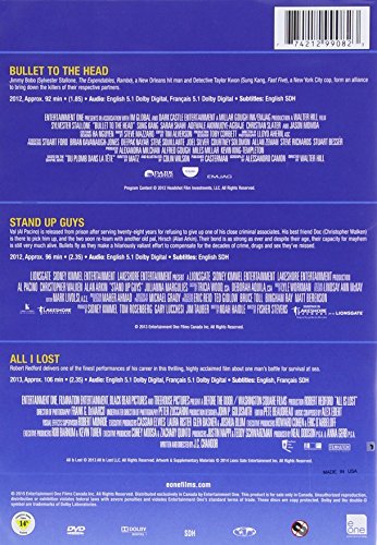 Bullet to the Head + Stand Up Guys + All Is Lost - DVD - www.Shopthatapp.com