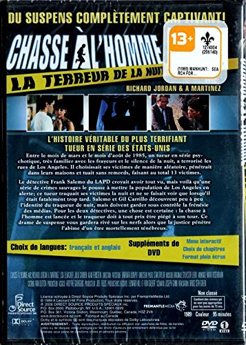 Chasse à l'Homme : La Terreur de la Nuit - Manhunt: Search for the Night Stalker (English/French) 1989 (Full Screen) Régie au Québec (Cover French) Full Screen - www.Shopthatapp.com