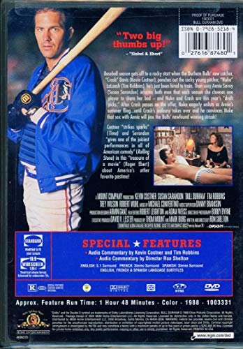 Bull Durham: Special Edition - DVD (Used) - www.Shopthatapp.com