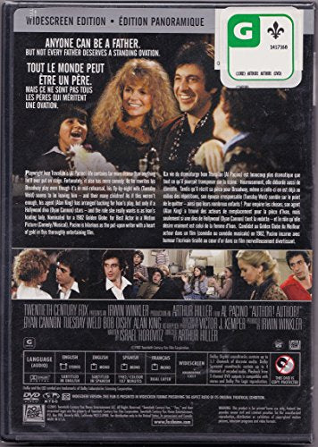 Avec les Compliments de L'Auteur - Author! Author! (English/French) 1982 (Widescreen) Régie au Québec (Cover Bilingue) - www.Shopthatapp.com