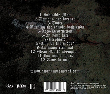Anonymus / Daemonium (Réédition) - CD