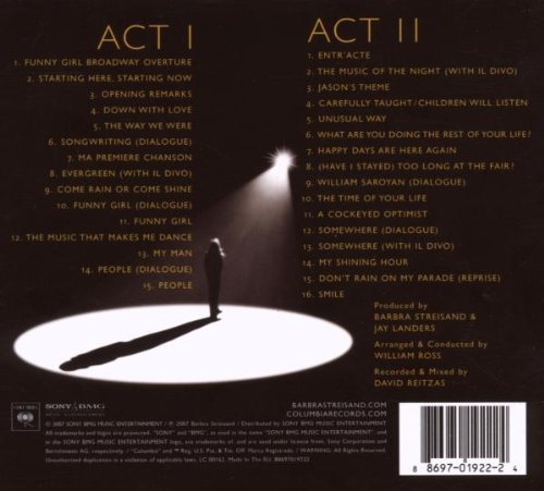 Barba Streisand / Streisand: Live In Concert - CD (Used) - www.Shopthatapp.com