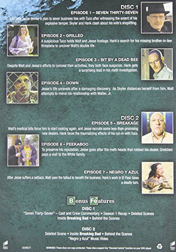 Breaking Bad: The Complete Second Season - DVD (Used) - www.Shopthatapp.com