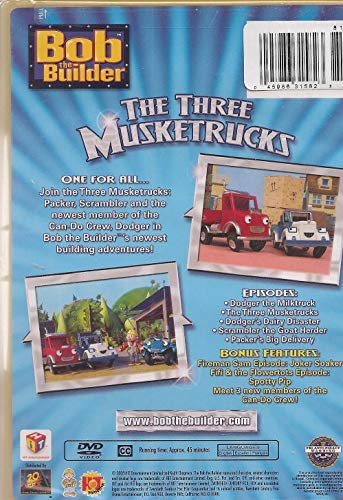Bob the Builder: The Three Musketrucks by Lionsgate / HIT Entertainment - www.Shopthatapp.com