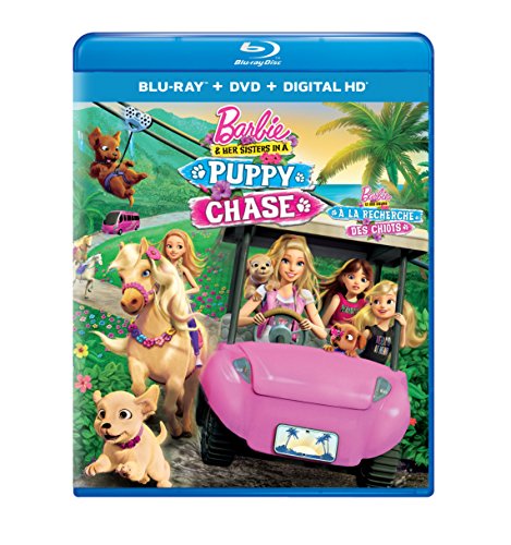 Barbie & Her Sisters in a Puppy Chase - Blu-Ray/DVD - www.Shopthatapp.com