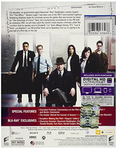 Blacklist: The Complete First Season [Blu-ray] [Import] - www.Shopthatapp.com