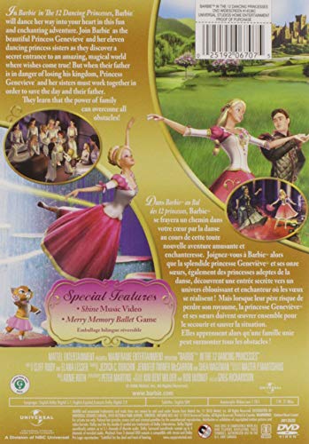 Barbie in the 12 Dancing Princesses - DVD (Used) - www.Shopthatapp.com