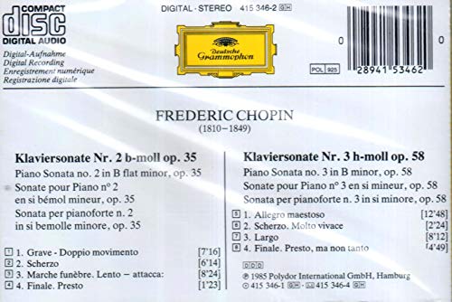 Chopin & Pollini / Klaviersonaten = Piano Sonatas = Sonates Pour Piano Nos. 2 & 3 - CD (Used) - www.Shopthatapp.com