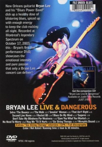 Bryan Lee / Live and Dangerous - DVD (Used) - www.Shopthatapp.com