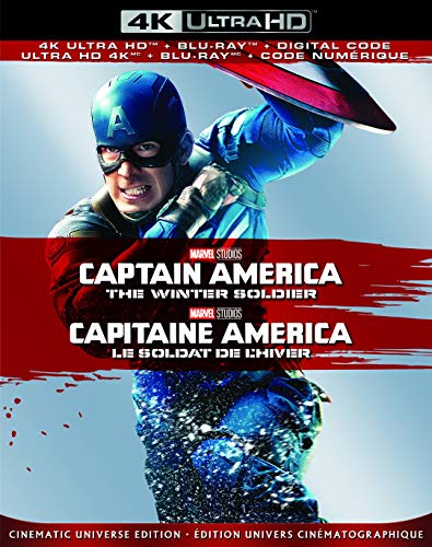 Captain America / The Winter Soldier - 4K/Blu-Ray - www.Shopthatapp.com