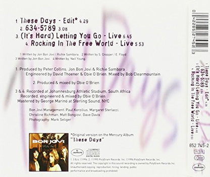 Bon Jovi / These Days - CD (Used) - www.Shopthatapp.com