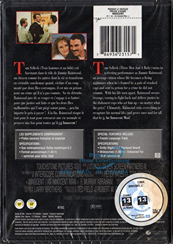 An Innocent Man (Quebec Version - French/English) - DVD (Used) - www.Shopthatapp.com