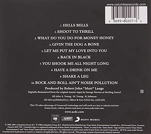 AC/DC / Back In Black - CD
