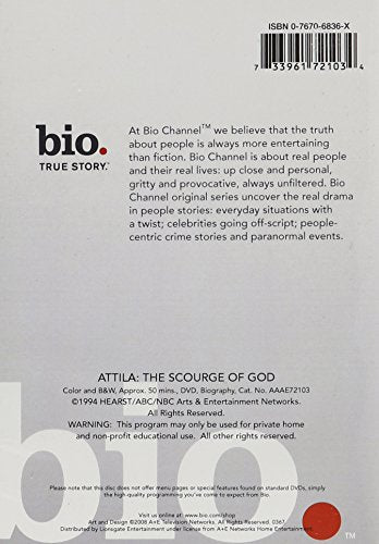 Biography - Attila: The Scourge of God [Import] - www.Shopthatapp.com