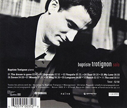 Baptiste Trotignon / Solo - CD - www.Shopthatapp.com