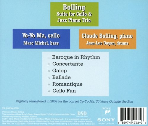 Bolling: Suite For Cello And Jazz Pi Ano Trio - www.Shopthatapp.com