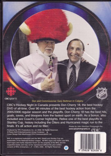 CBC's Hockey Night in Canada Presents Don Cherry 18 - www.Shopthatapp.com