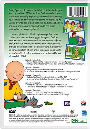 Caillou Roars and Other Adventures (Bilingual) - www.Shopthatapp.com