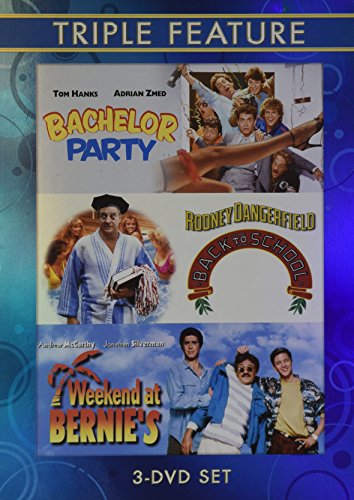 Bachelor Party / Back To School / Weekend At Bernie's (Triple Feature 3 Dvd Set) - www.Shopthatapp.com