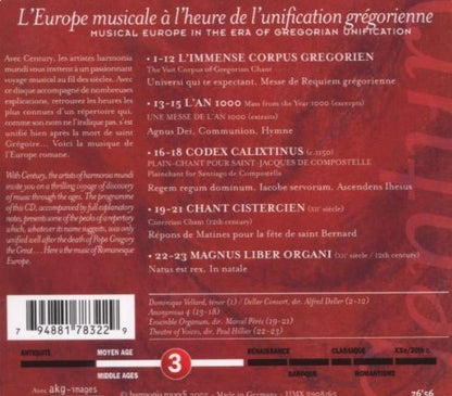 Century Series Vol.3 - A Thousand Years Of Gregorian Chant - www.Shopthatapp.com