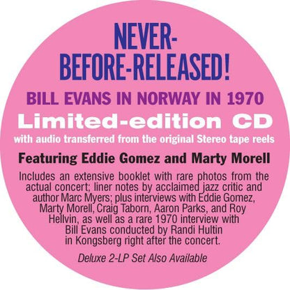 Bill Evans Trio / In Norway: The Kongsberg Concert - CD - www.Shopthatapp.com