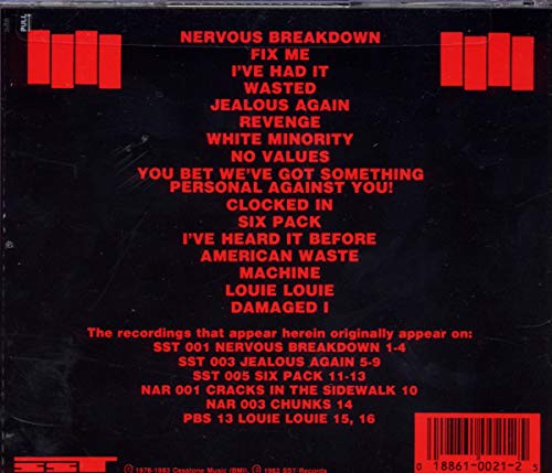 Black Flag / The First Four Years - CD - www.Shopthatapp.com