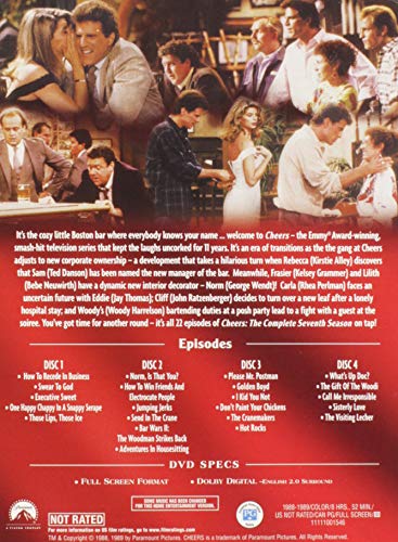 Cheers: Season 7 - DVD - www.Shopthatapp.com