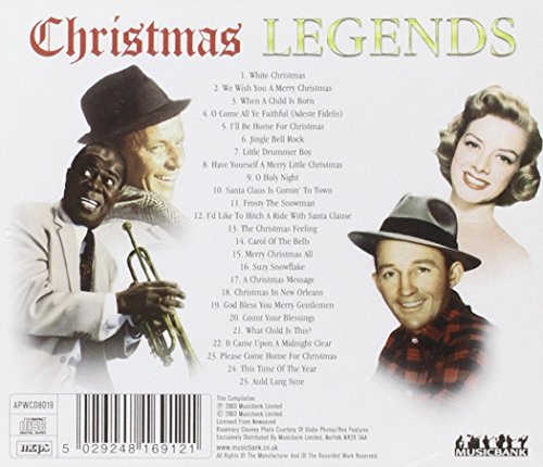 Christmas Legends - Frank Sinatra; Louis Amstrong; Bing Crosby; Rosemary Clooney CD
