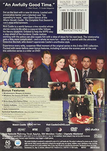 Castle / The Complete First Season - DVD (Used) - www.Shopthatapp.com