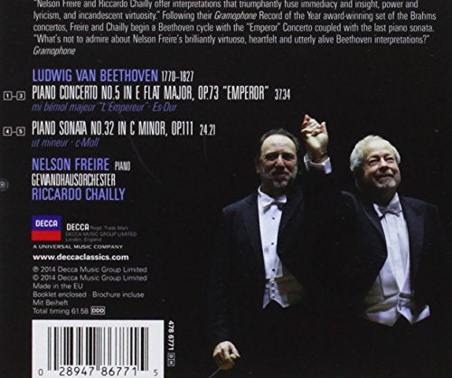 Beethoven Concerto No. 5 / Piano Sonata No. 32 - www.Shopthatapp.com