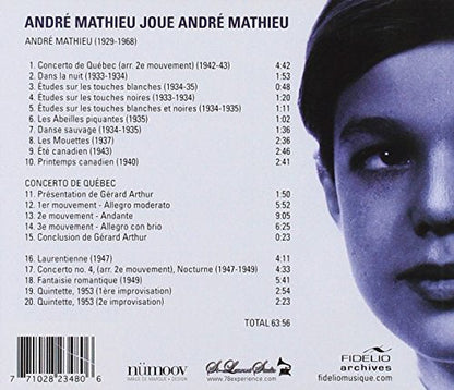 Andre Mathieu / Joue Andre Mathieu - CD (Used) - www.Shopthatapp.com