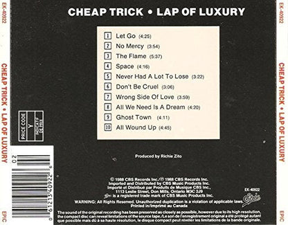 Cheap Thrill / Lap Of Luxury - CD (Used) - www.Shopthatapp.com