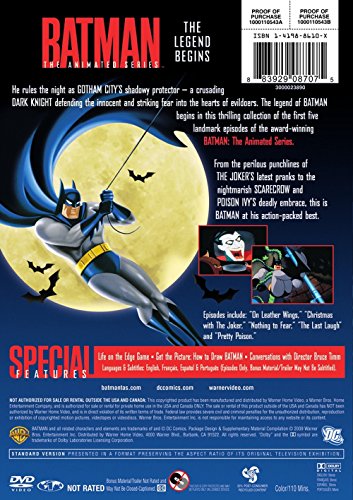 Batman: The Animated Series - The Legend Begins - www.Shopthatapp.com