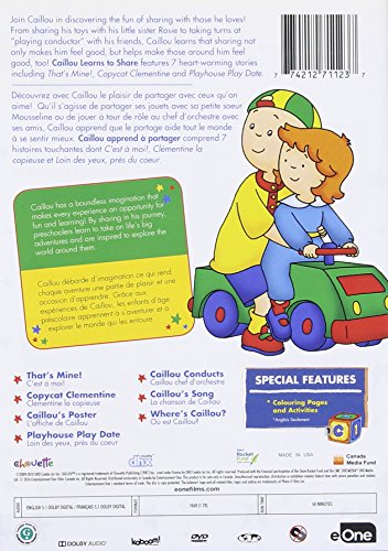 Caillou:Caillou Learns to Share - www.Shopthatapp.com