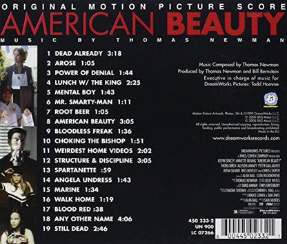 American Beauty (Score, Thomas Newman) - www.Shopthatapp.com